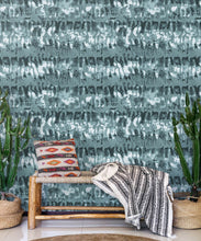 Load image into Gallery viewer, Tae Wallpaper • Shibori • Hunter • Insitu