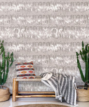 Load image into Gallery viewer, Tae Wallpaper • Shibori • Natural • Insitu