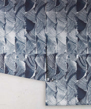 Load image into Gallery viewer, Tassel Fern Wallpaper • Shibori • Indigo • Rolls
