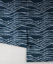Load image into Gallery viewer, Vista Wallpaper • Shibori • Indigo Reversed • Rolls