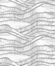 Load image into Gallery viewer, Vista Wallpaper • Shibori • Silver • Swatch
