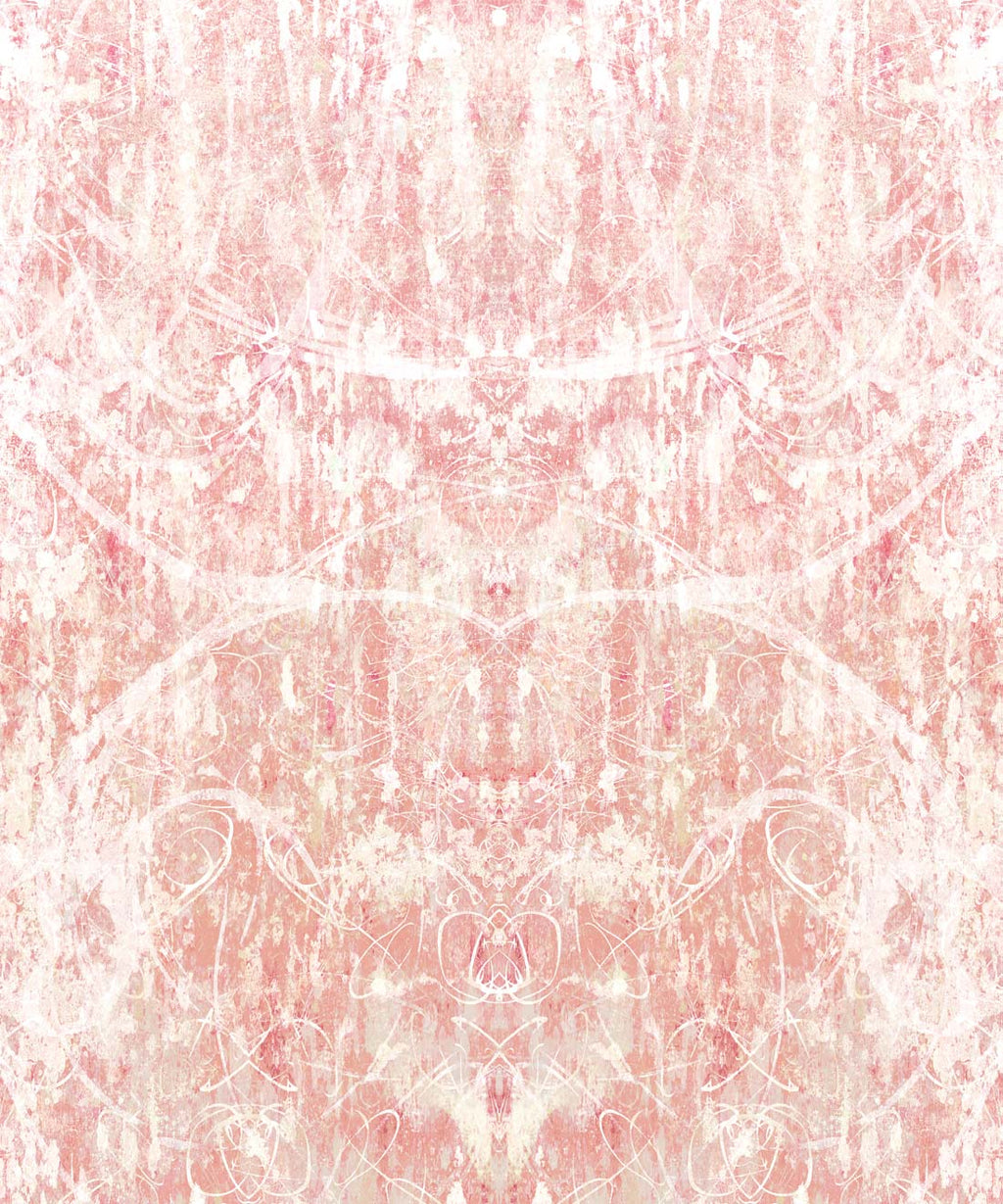 Hori Wallpaper by Simcox • Color Peach • Abstract Wallpaper • swatch