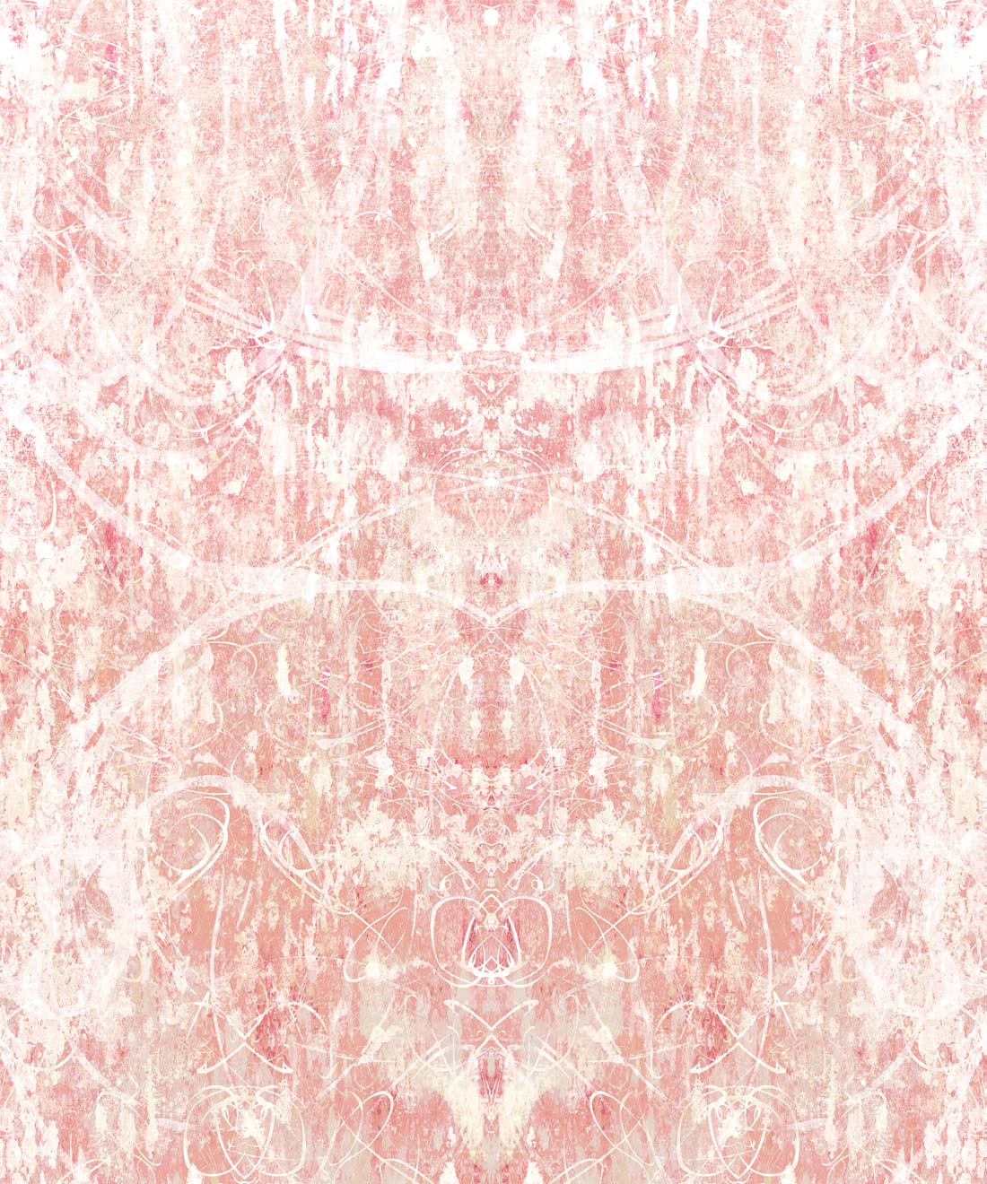 Hori Wallpaper by Simcox • Color Peach • Abstract Wallpaper • swatch