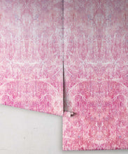 Load image into Gallery viewer, Hori Wallpaper by Simcox • Color Rose • Abstract Wallpaper • rolls