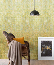 Load image into Gallery viewer, Patina Wallpaper by Simcox • Color Gold • Abstract Wallpaper • insitu
