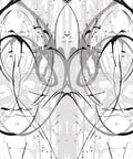 Penthu Wallpaper by Simcox • Color Black & White • Contemporary Wallpaper • swatch