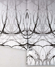 Load image into Gallery viewer, Penthu Wallpaper by Simcox • Color Black &amp; White • Contemporary Wallpaper • rolls