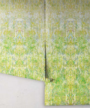 Load image into Gallery viewer, Ramose Wallpaper by Simcox • Color Moss • Abstract Wallpaper • rolls