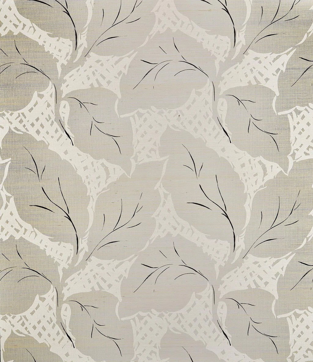 Daphne wallpaper in Blanc