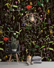 Load image into Gallery viewer, AQUAFLEUR WALLPAPER