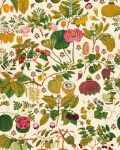 Load image into Gallery viewer, ASIAN FRUITS AND FLOWERS WALLPAPER
