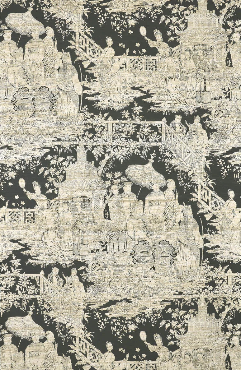 Au palais petit wallpaper in Soie