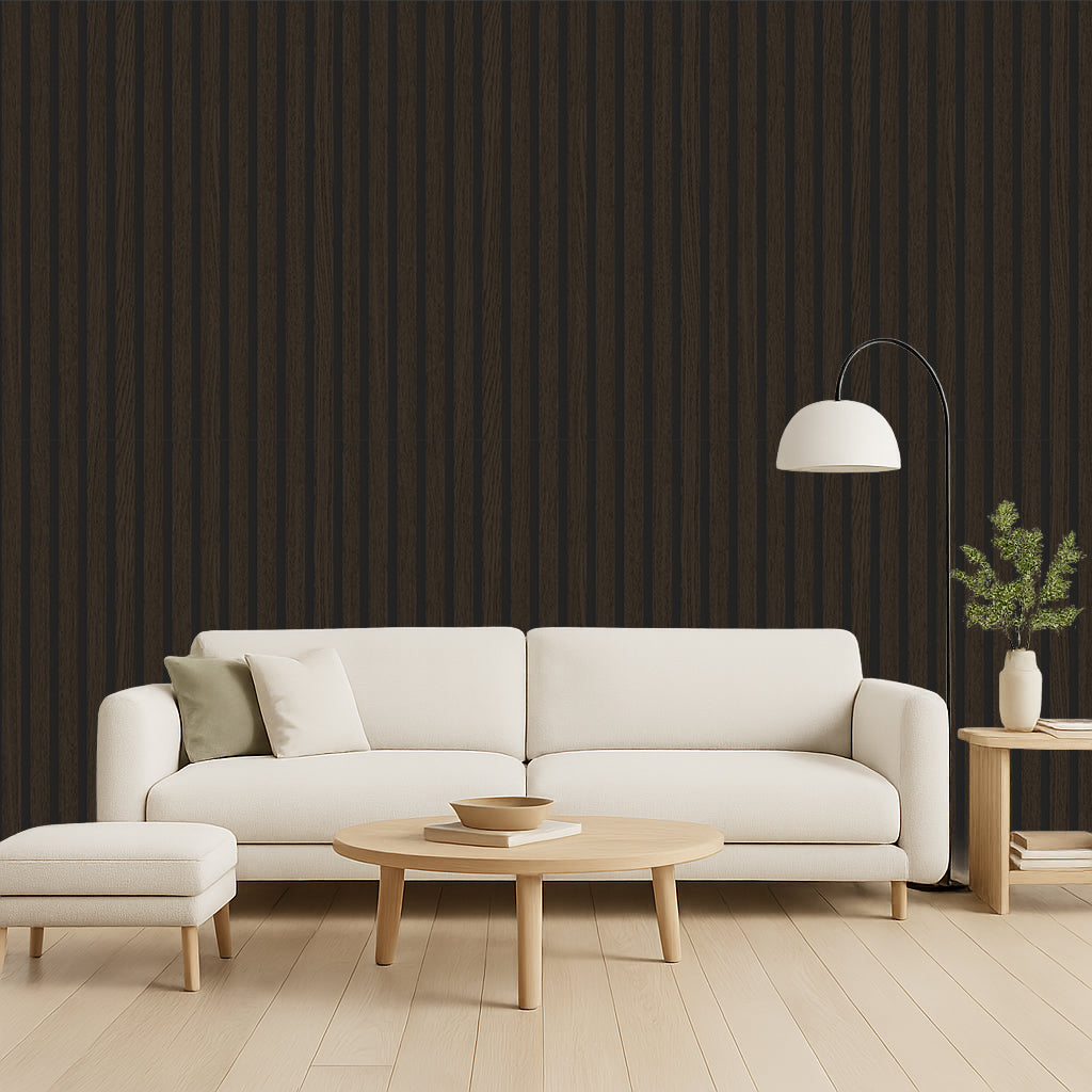 FLUTED LUXE STRIPE WALLPAPER