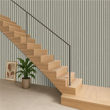 Load image into Gallery viewer, FLUTED LUXE STRIPE WALLPAPER