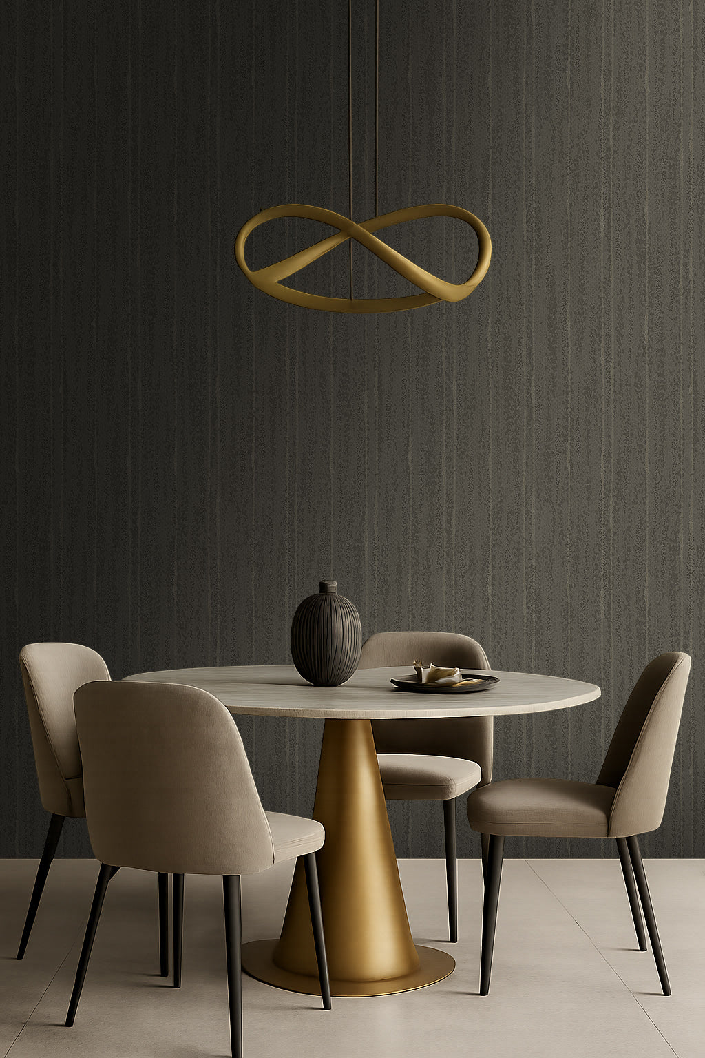 VERTICAL SILK GRAIN WALLPAPER