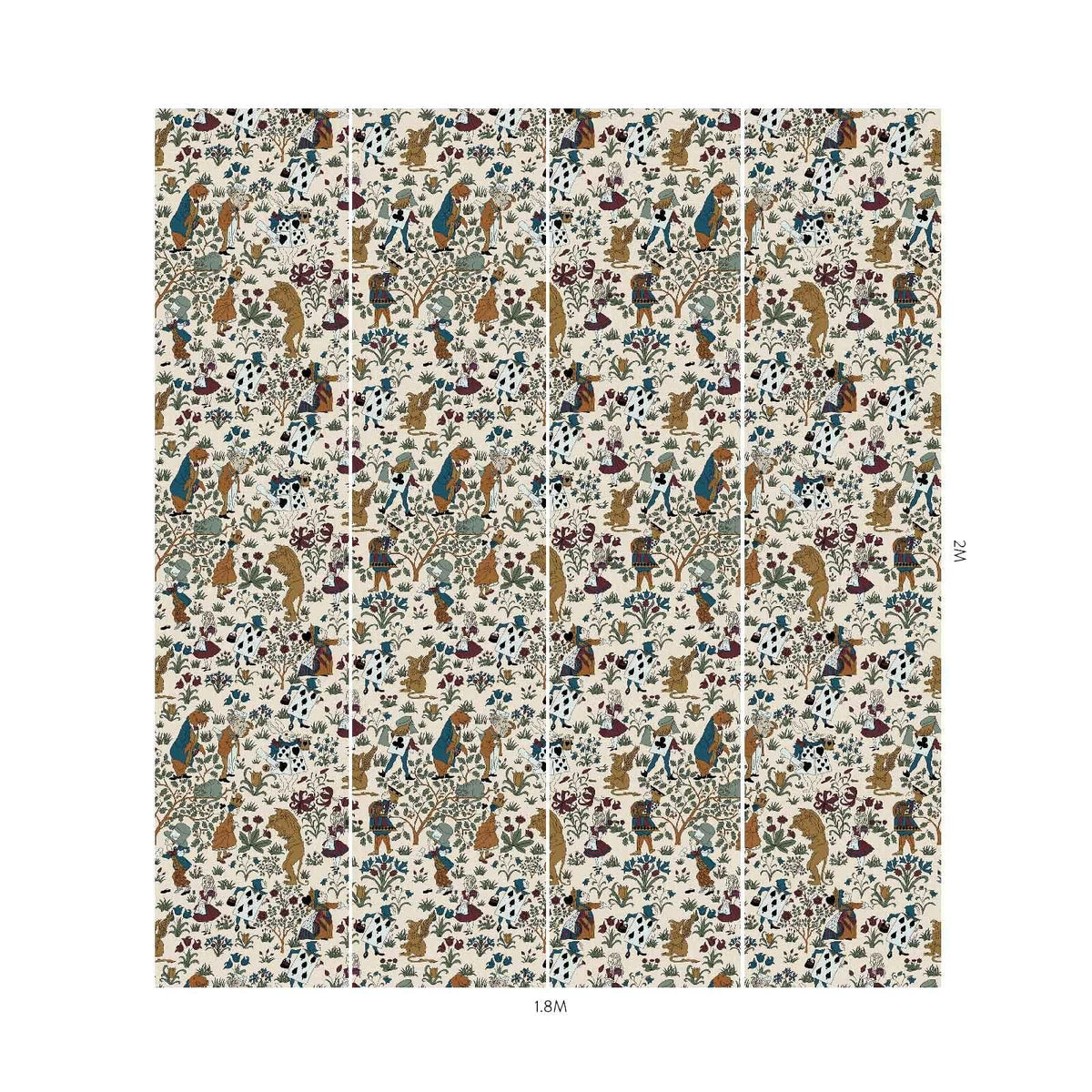 ALICE IN WONDERLAND Wallpaper - Achillea