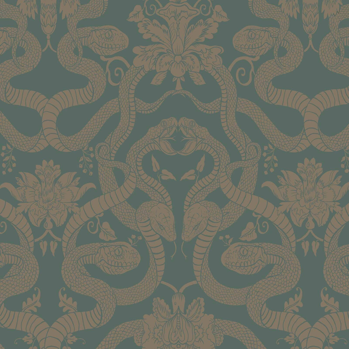 ANACONDA Traditional Wallpaper - Eucalyptus