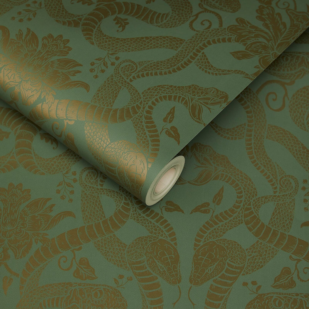ANACONDA Traditional Wallpaper - Eucalyptus