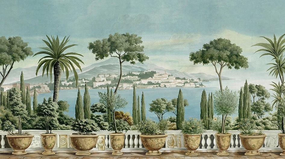 Ananbô Les jardins de Positano — Color Wall Mural