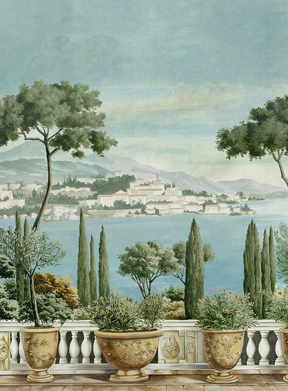 Ananbô Les jardins de Positano — Color Wall Mural