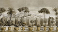 Ananbô Les jardins de Positano — Sepia grisaille Wall Mural