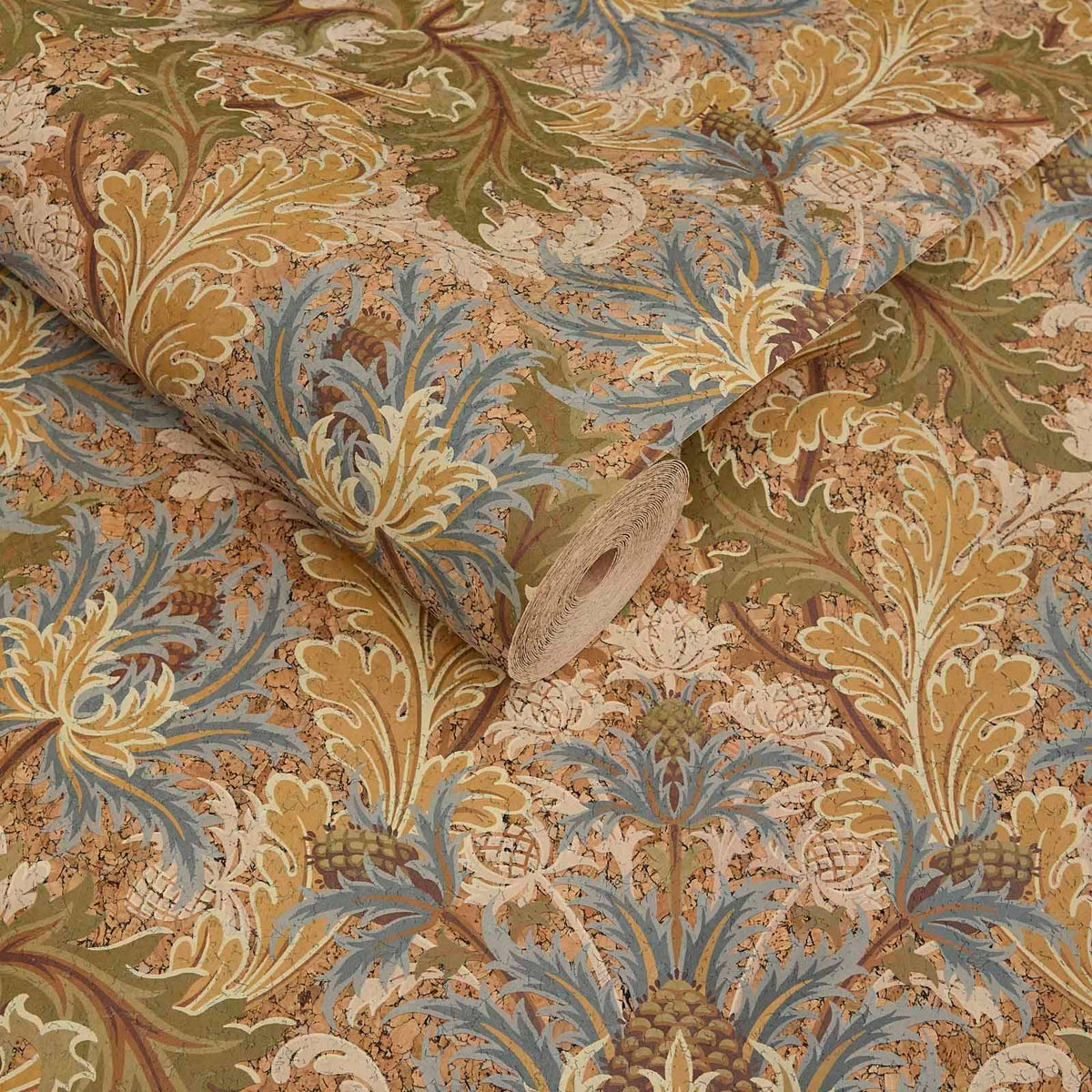 AQUIFOLIA Cork Wallpaper - Dahlia