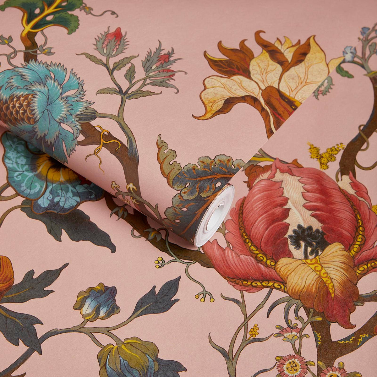 ARTEMIS CLIMBING WALLS Wallpaper - Blush