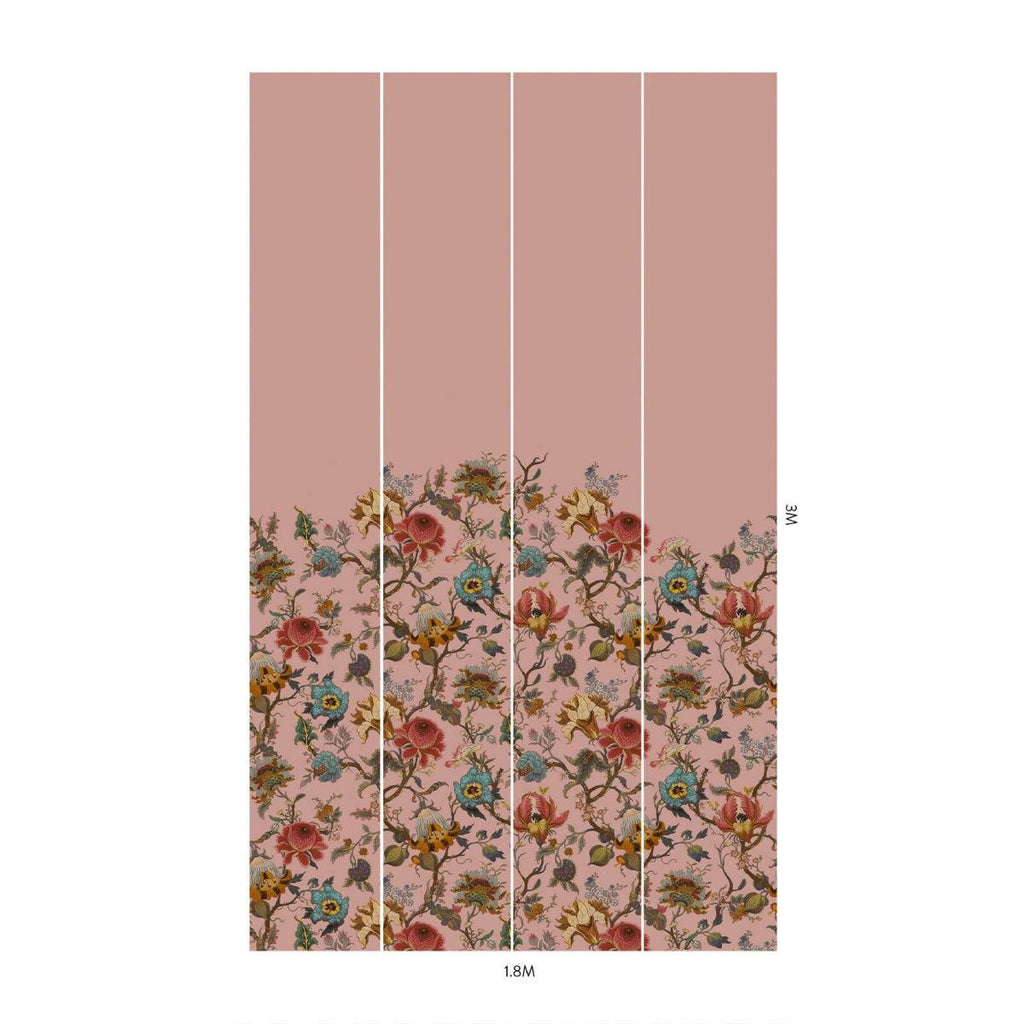 ARTEMIS CLIMBING WALLS Wallpaper - Blush