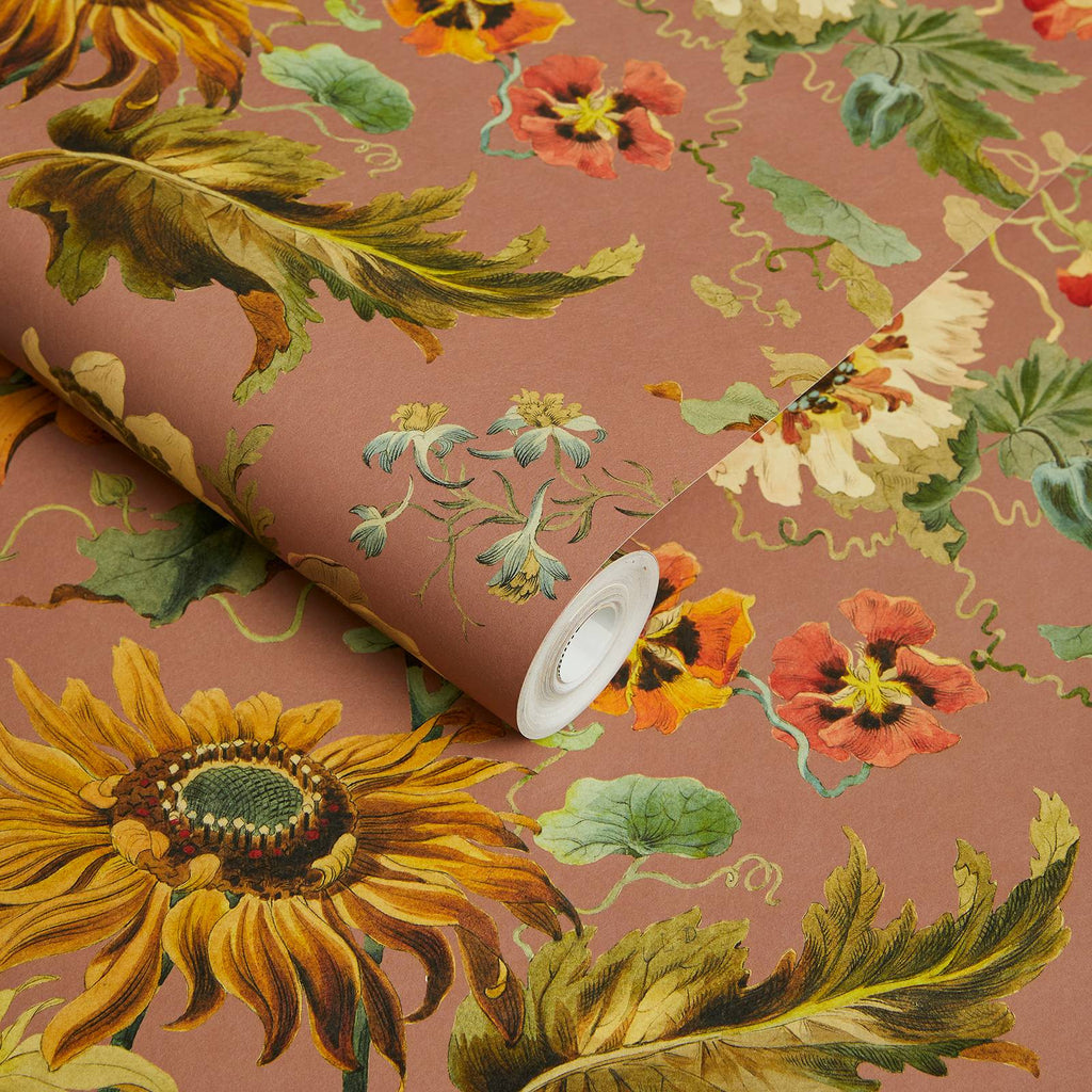 AVALON Wallpaper - Puce Pink