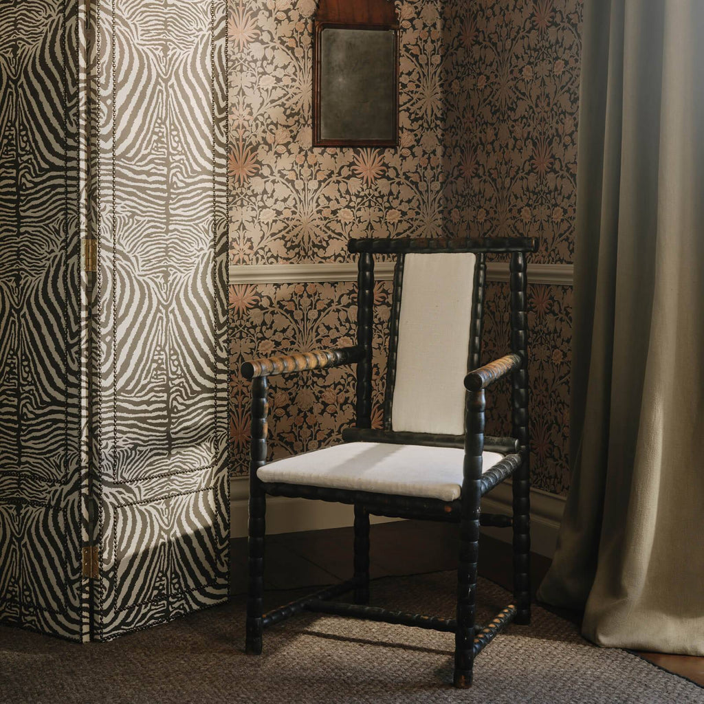 HYACINTH NOVELLUS Wallpaper - Noir