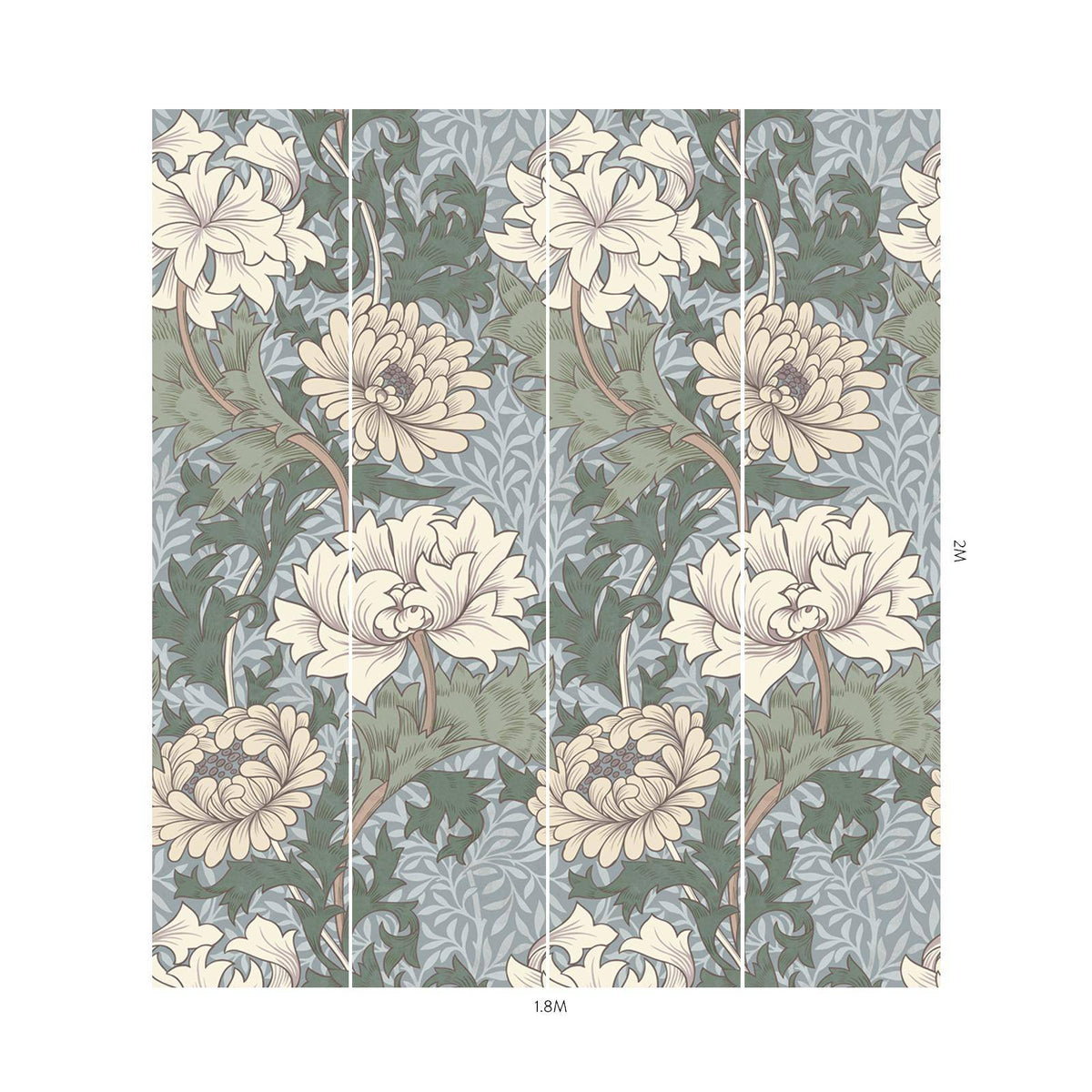 CHRYSANTHEMUM MAGNA Wallpaper - Byzantine