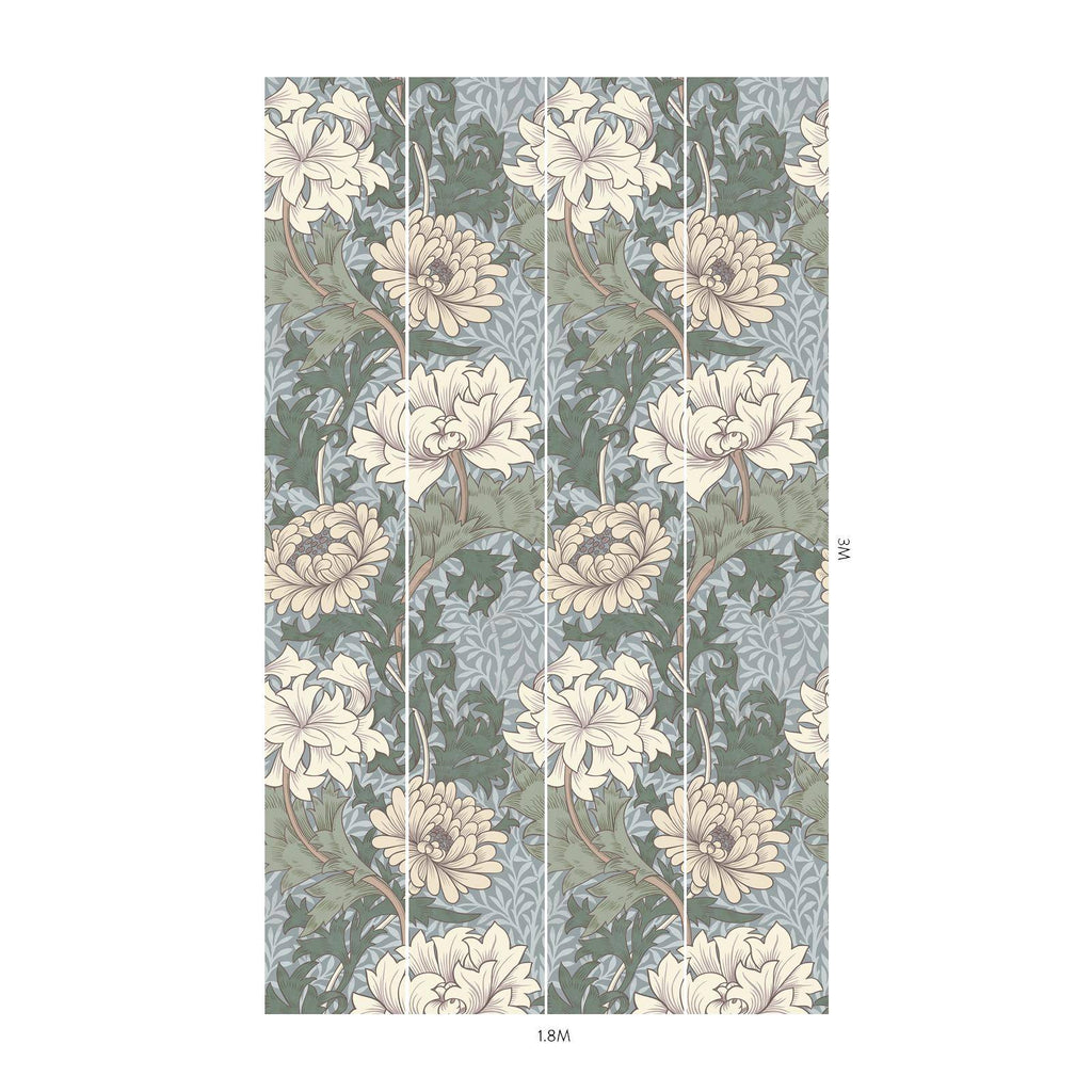 CHRYSANTHEMUM MAGNA Wallpaper - Byzantine