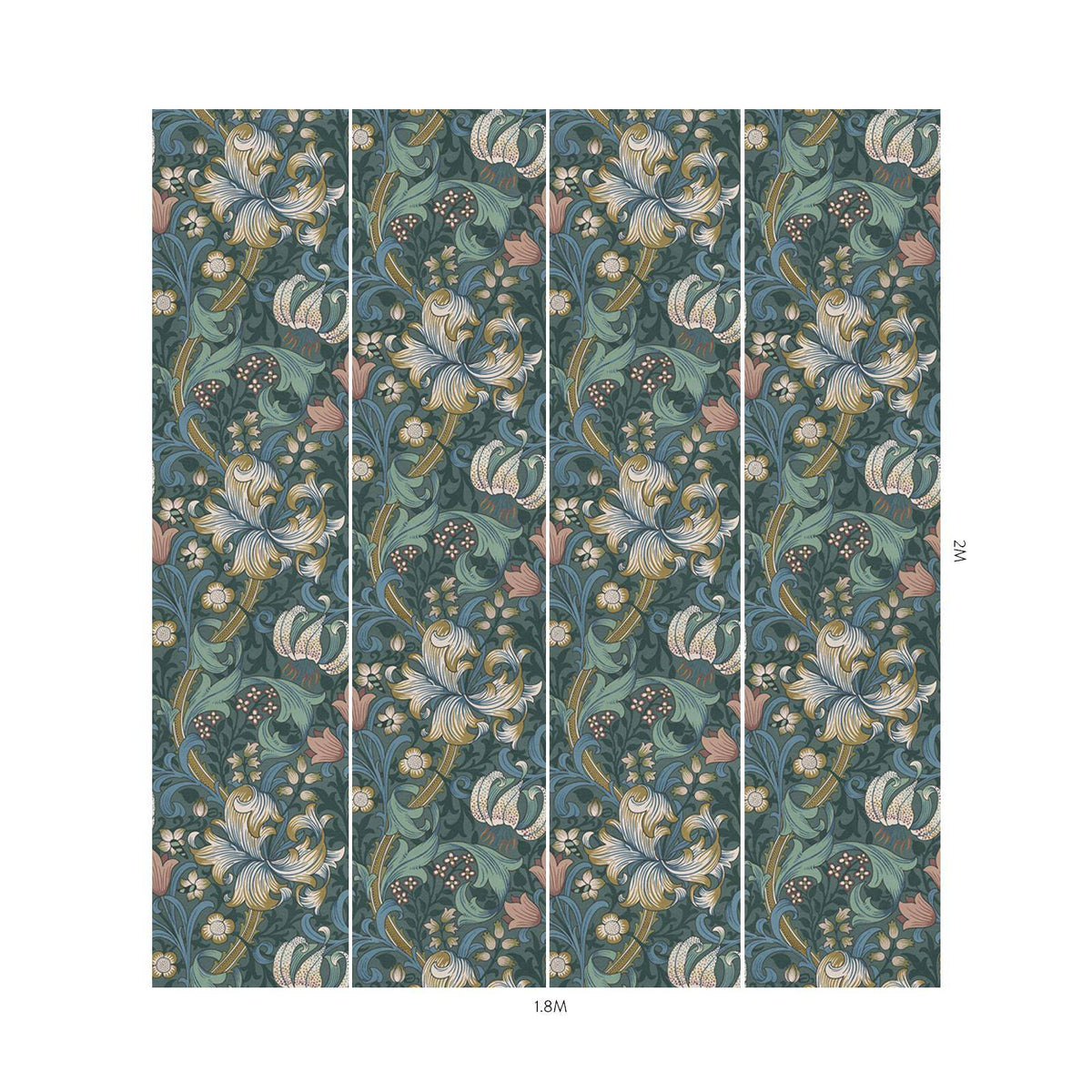 GOLDEN LILY Wallpaper - Euphorbia