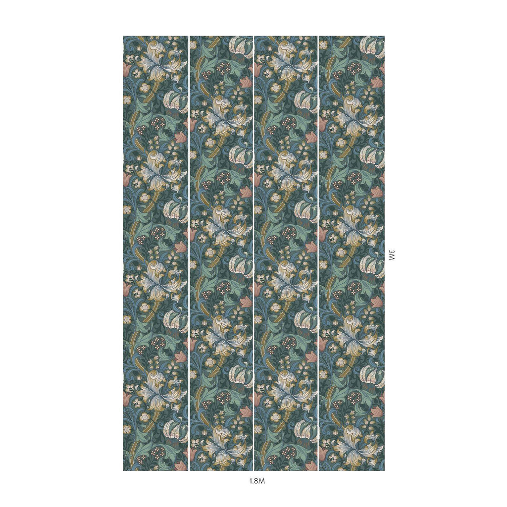GOLDEN LILY Wallpaper - Euphorbia