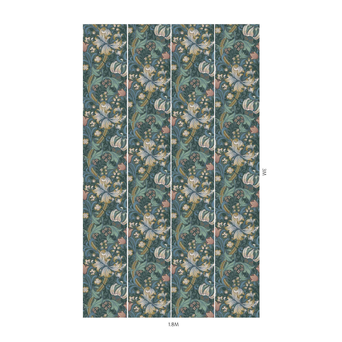 GOLDEN LILY Wallpaper - Euphorbia