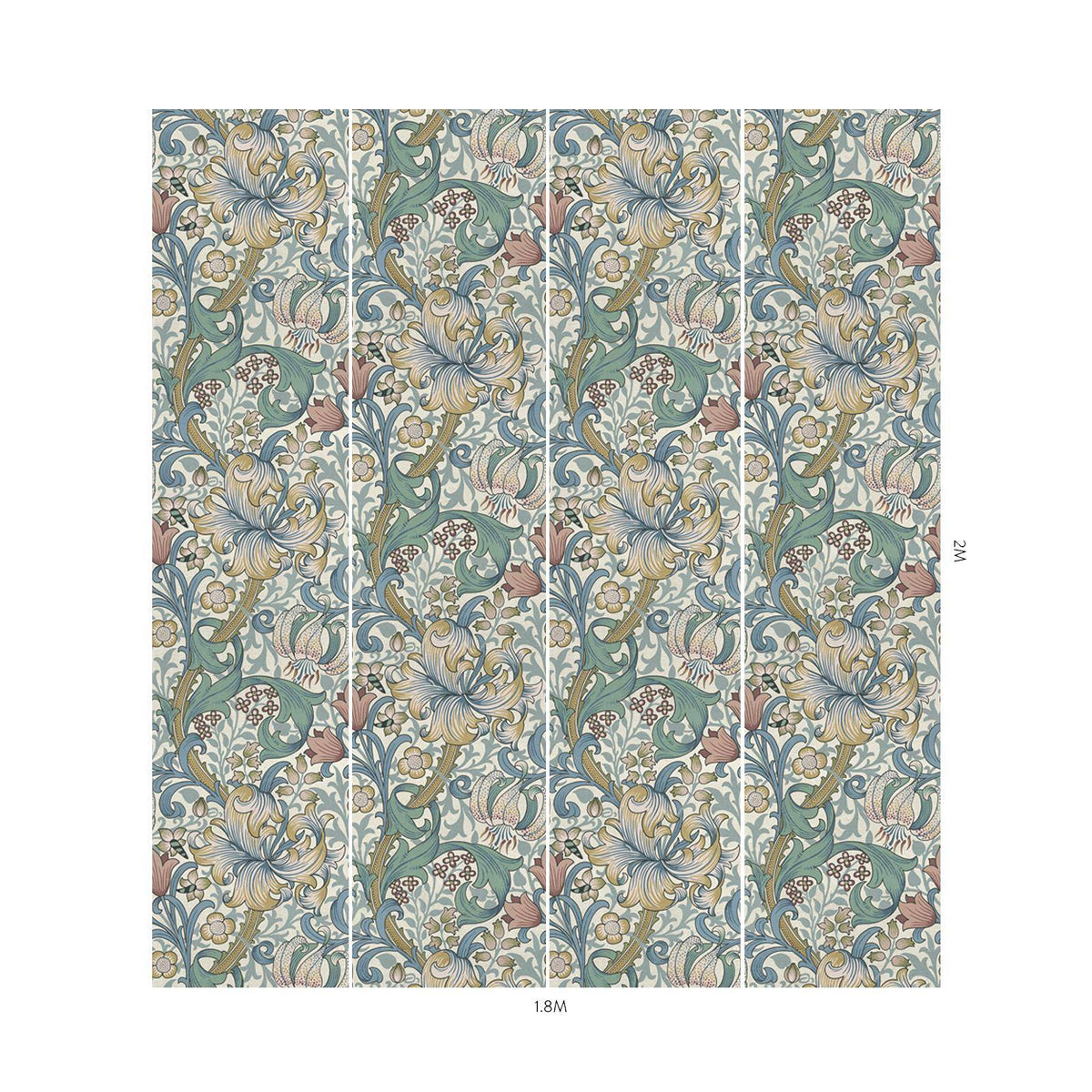GOLDEN LILY Wallpaper - Moonstone