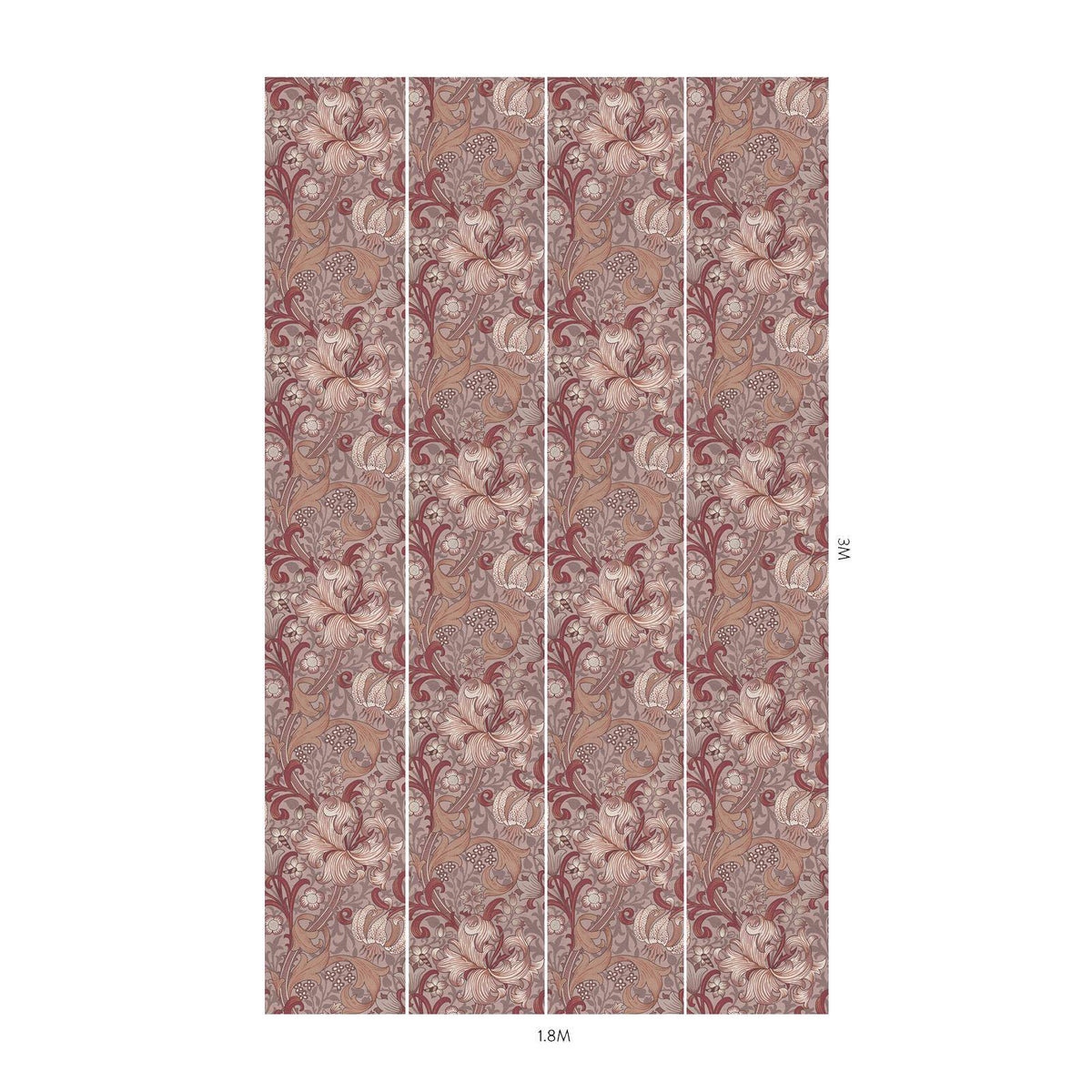 GOLDEN LILY Wallpaper - Tourmaline