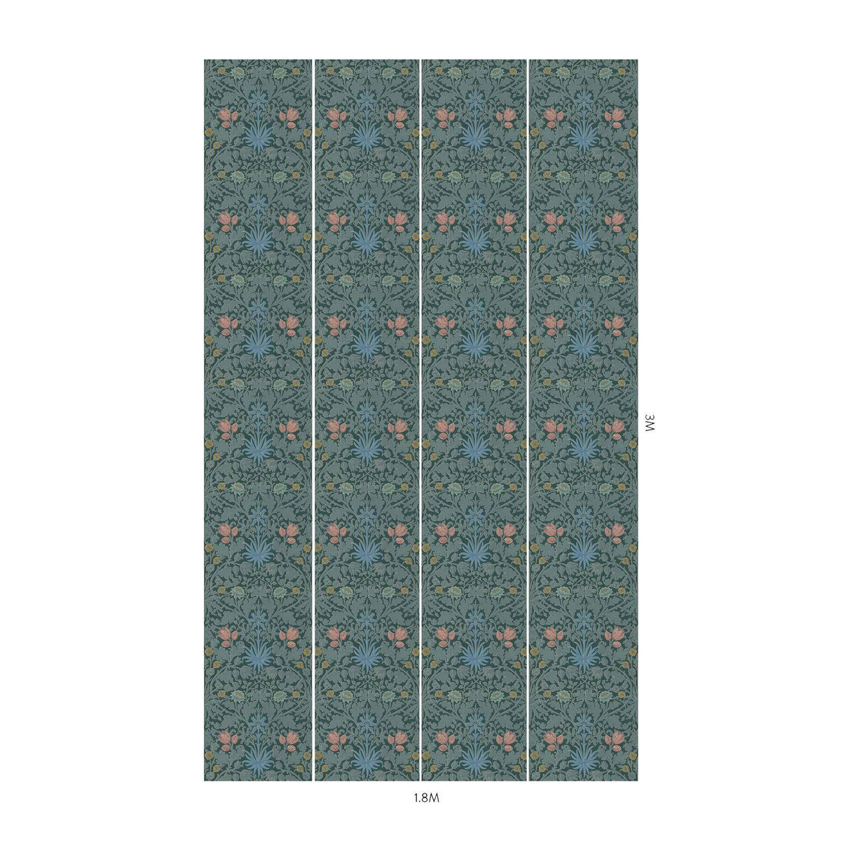 HYACINTH NOVELLUS Wallpaper - Euphorbia