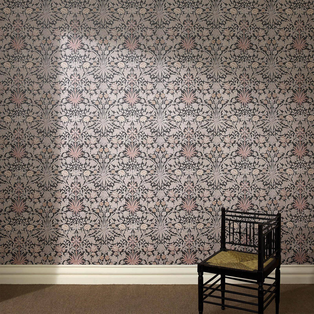 HYACINTH NOVELLUS Wallpaper - Noir