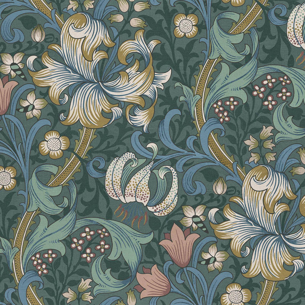 GOLDEN LILY Wallpaper - Euphorbia