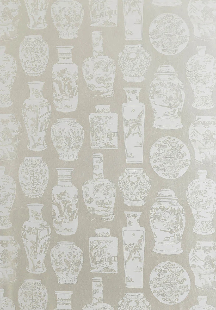 Qinghua petit wallpaper in Nacre