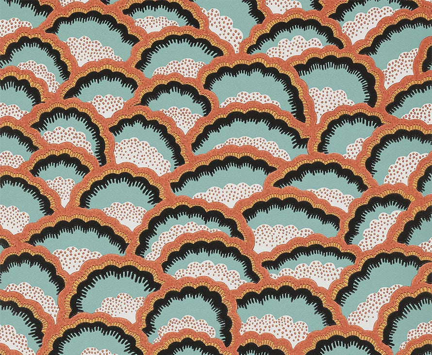 Arlesienne wallpaper in Agave
