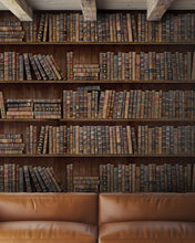 Load image into Gallery viewer, BOOK SHELVES WALLPAPER