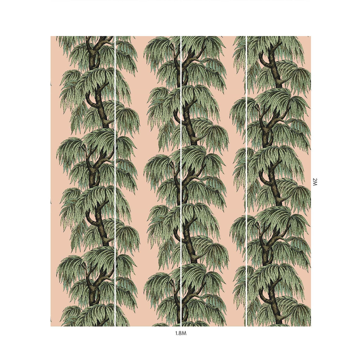 BABYLON Wallpaper Blush / Willow