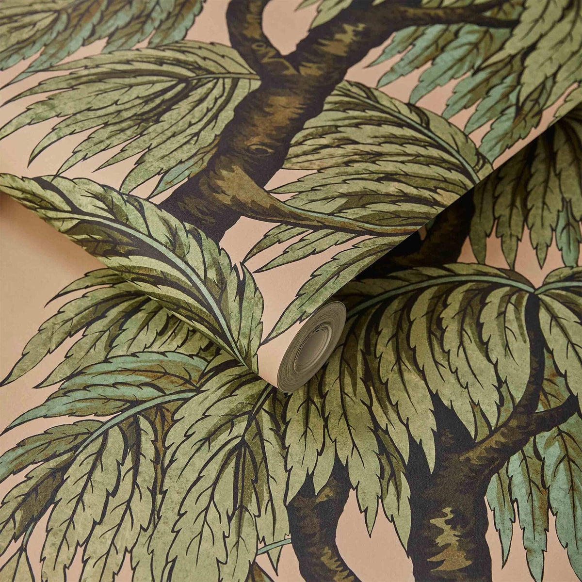 BABYLON Wallpaper Blush / Willow