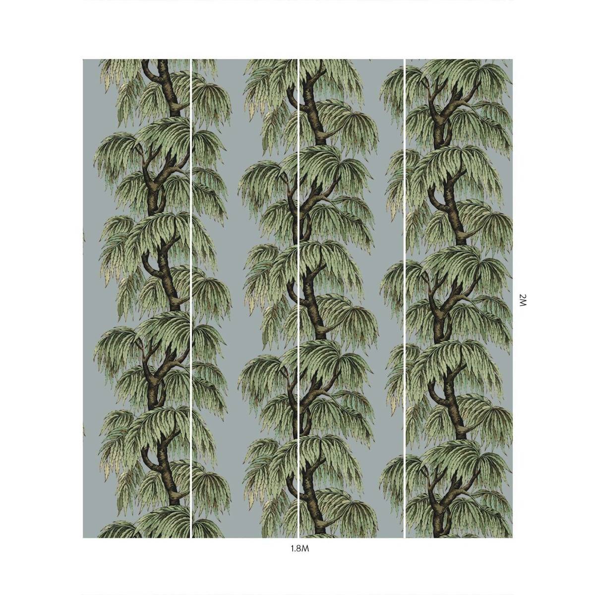 BABYLON Wallpaper Dove / Willow
