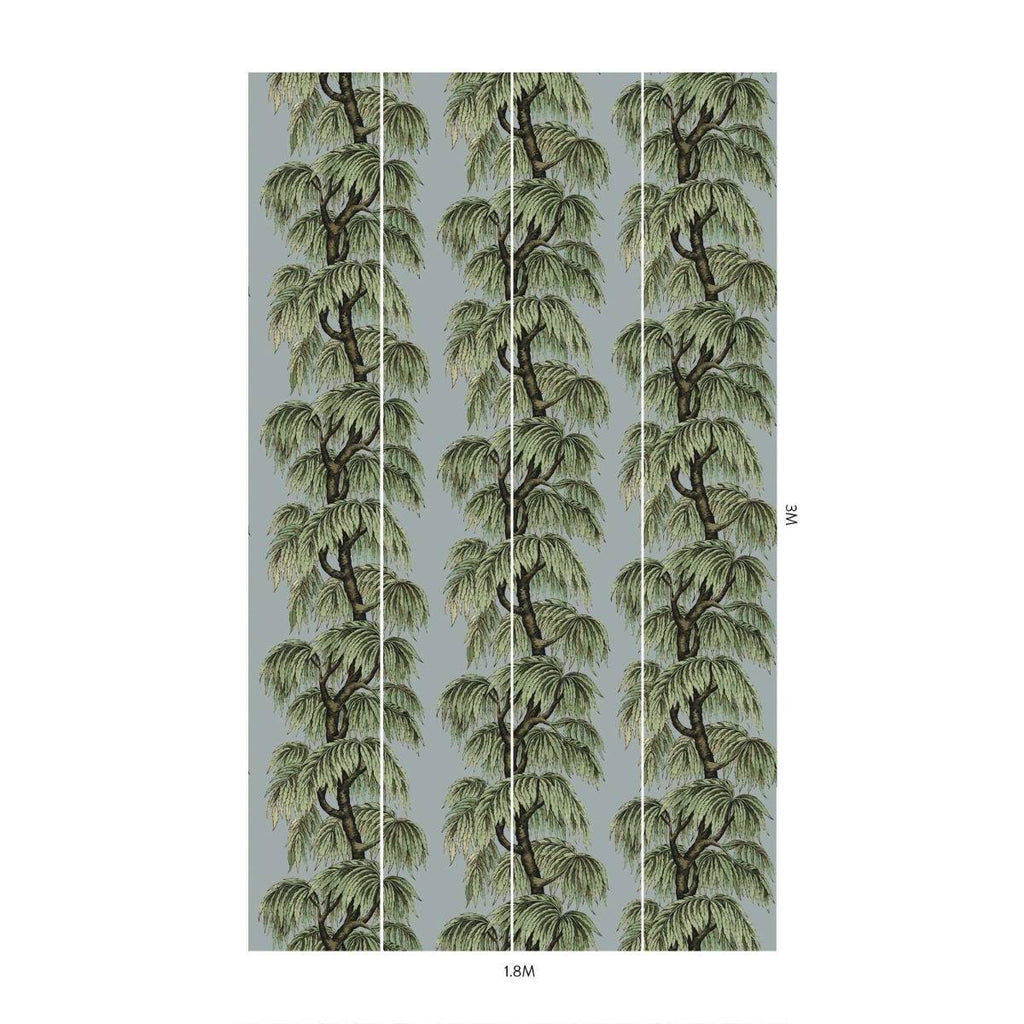 BABYLON Wallpaper Dove / Willow