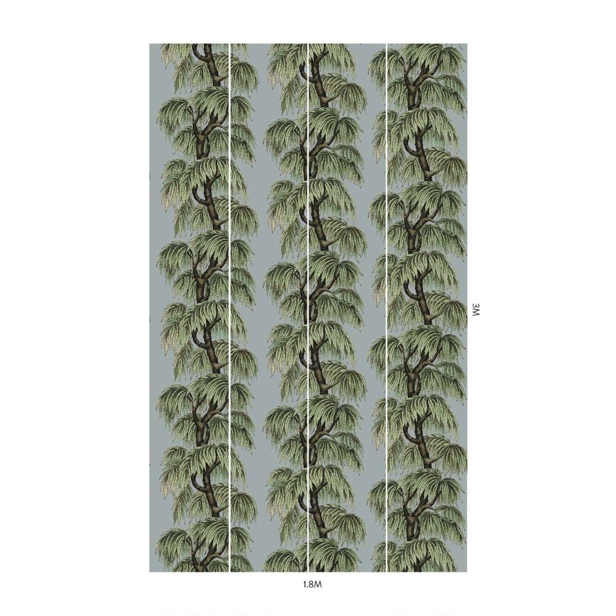 BABYLON Wallpaper Dove / Willow