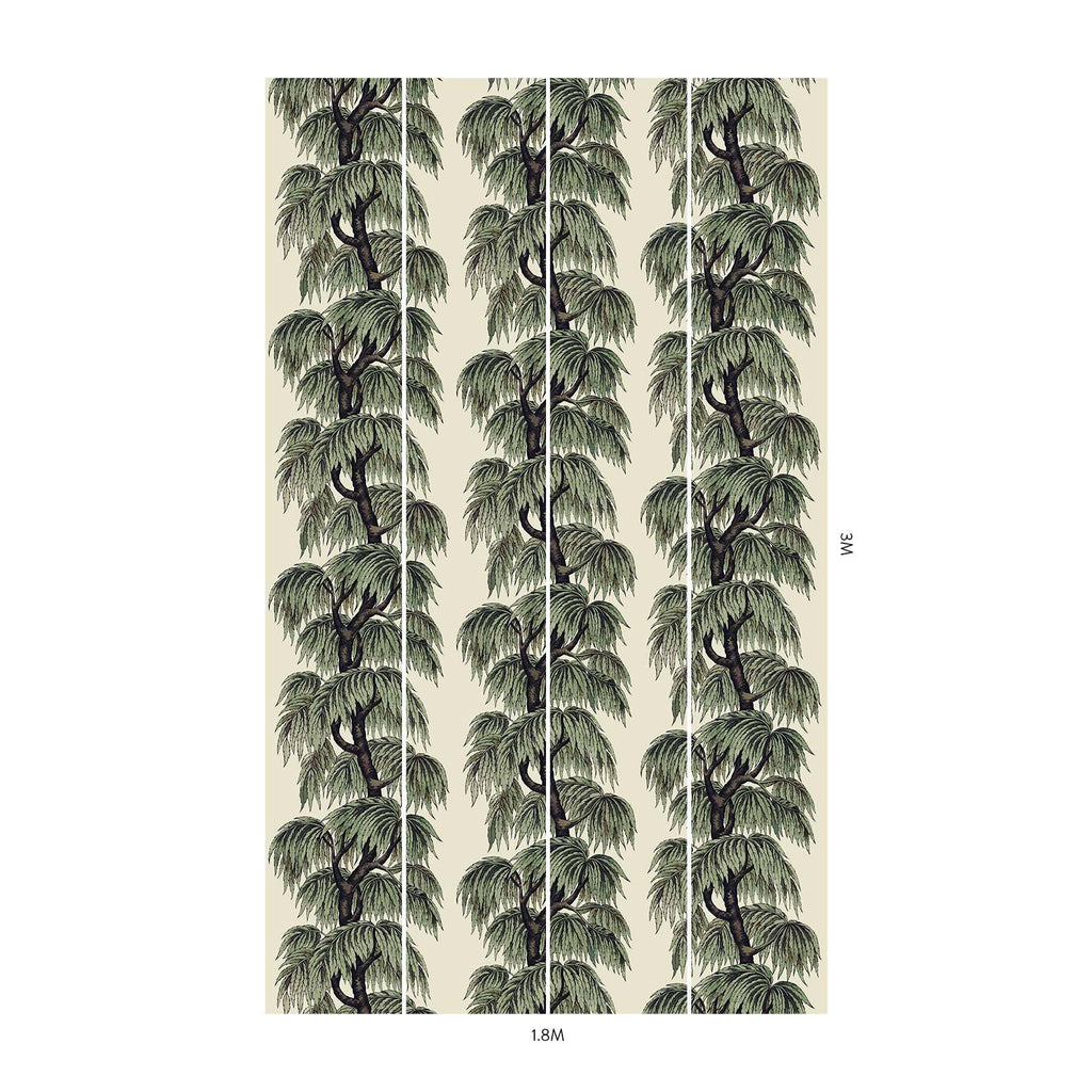 BABYLON Wallpaper Papyrus / Willow
