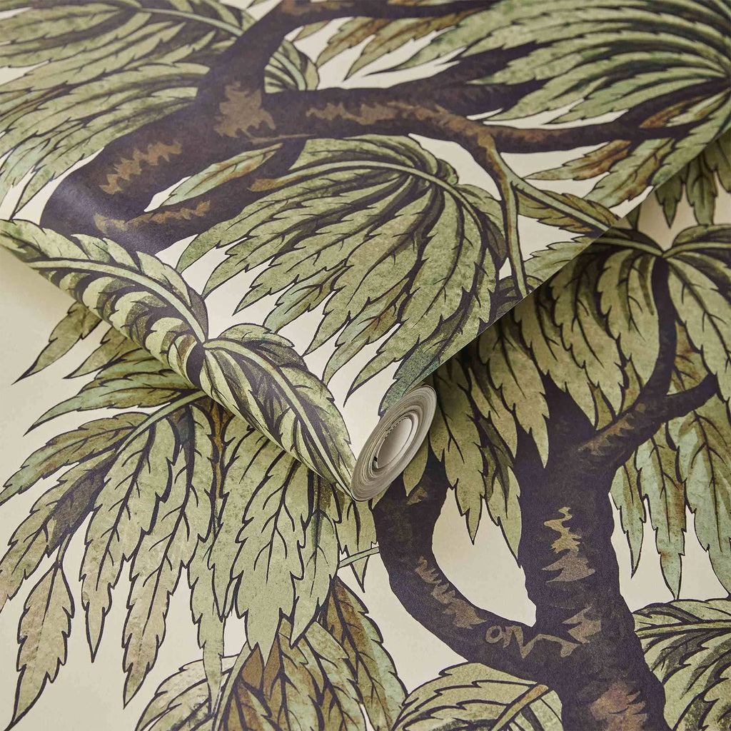 BABYLON Wallpaper Papyrus / Willow